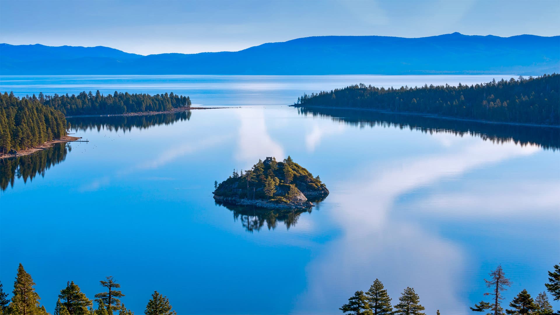 Fannette Island in Emerald Bay, Lake Tahoe